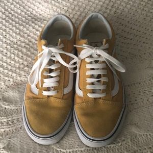 Old Skool Vans in “Ochre”